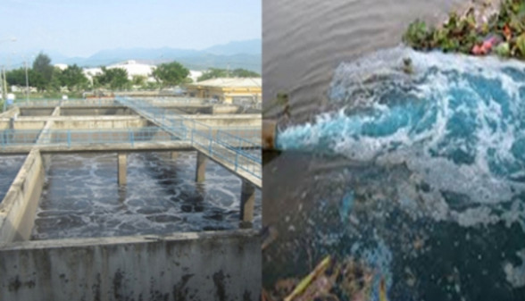 Xử lý nước thải khu công nghiệp gây khó khăn cho cơ quan chức năng khá nhiều