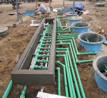 DỊch vụ lắp đặt đường ống dẫn cho hệ thống xử lý nước thải các công ty
